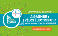 Fête de l'Énergie : Gagnez des vélos ou des séjours nature !
