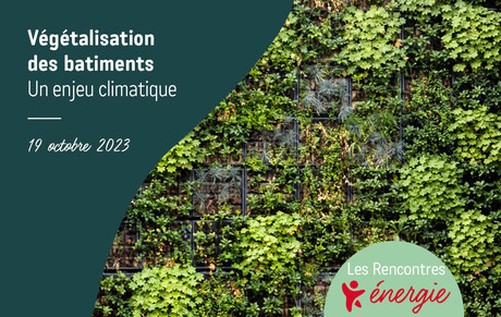 [Les rencontres Énergies de l'ALEC] 19 octobre : la végétalisation des bâtiments