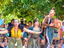 Spectacle la criée de rue verte